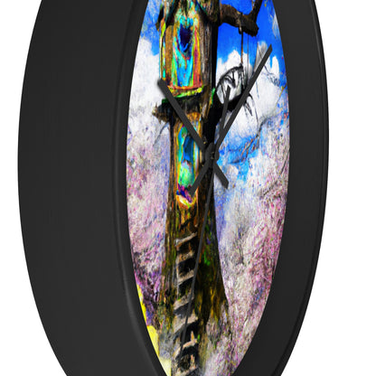 "Forgotten Secrets of the Springtime Forest" - The Alien Wall Clock