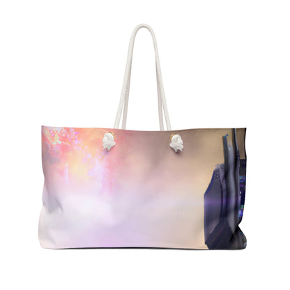 "Lost in the Cosmic Mist" - Die Alien Weekender Bag