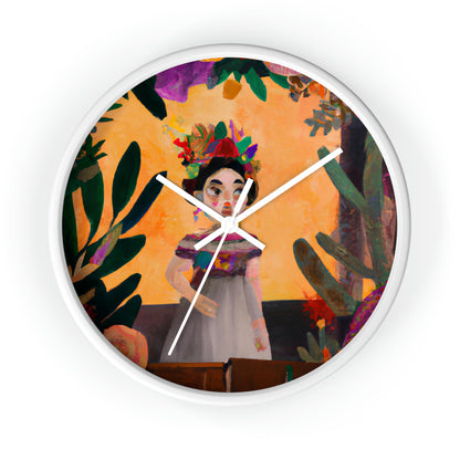 "A Child's Unexpected Enchanted Journey" - The Alien Wall Clock