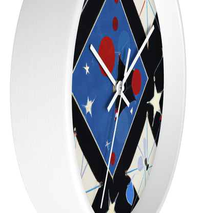 "Kites Illuminating the Starry Sky" - Die Alien-Wanduhr