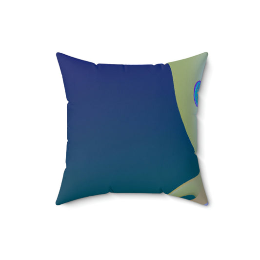 "Creating an Intergalactic Companion: Designing an Alien Pet for Kids" - The Alien Square Pillow