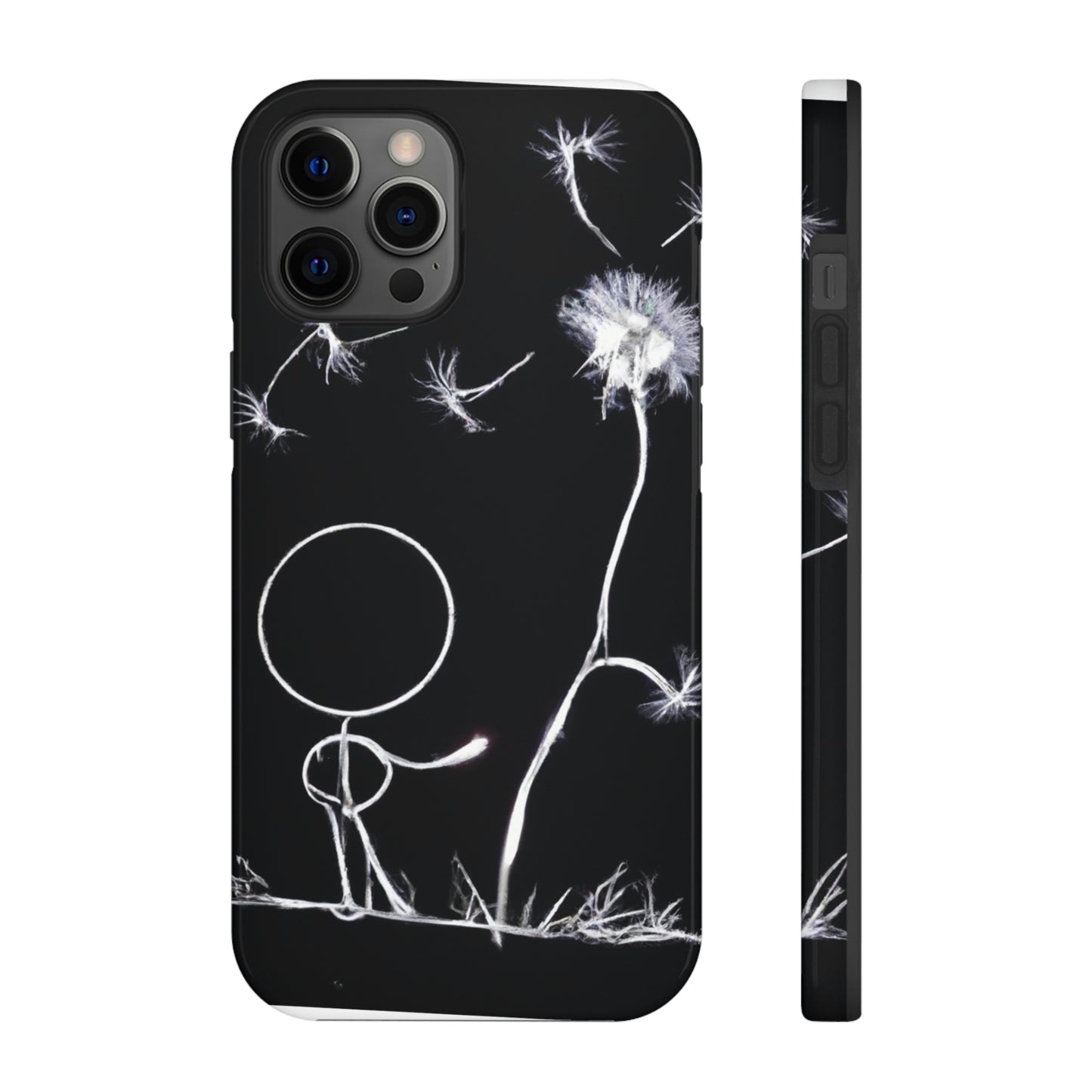 "Un parpadeo de diente de león en la brisa de medianoche" - The Alien Tough Phone Cases