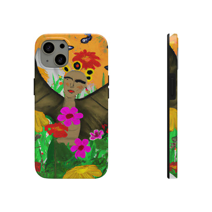 "Butterfly Ballet in the Wildflower Meadow" - The Alien Tough Phone Cases