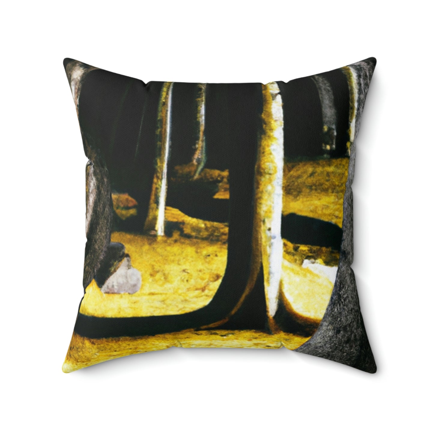 "Lost in the Darkness" - The Alien Square Pillow