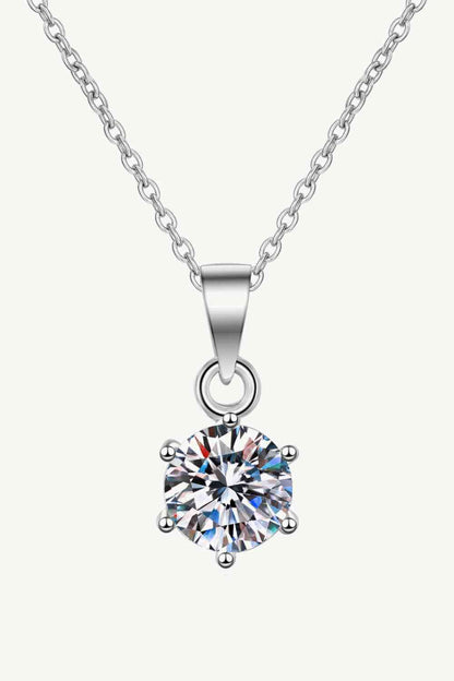 Adored Get What You Need Moissanite Pendant Necklace