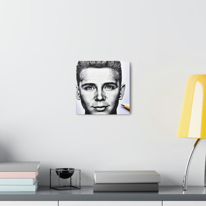 "Playing with Monochrome: Create a Celebrity Portrait with Pens" - The Alien Canva