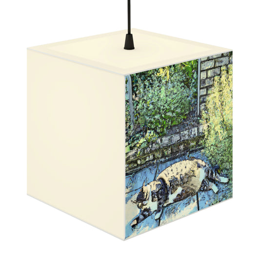 „A Cat's Life of Luxury“ – Die Alien Light Cube Lampe