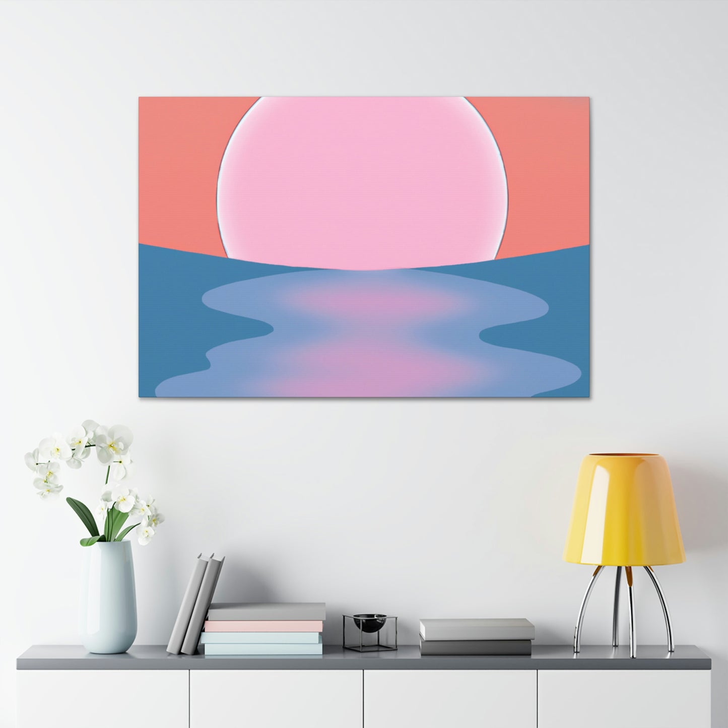 "Serenity at Sunset" - The Alien Canva