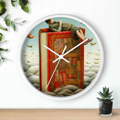 "Cradled by Knowledge" - The Alien Wall Clock