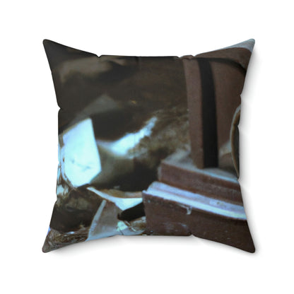 "Die vergessene Melodie" - Das Alien Square Pillow