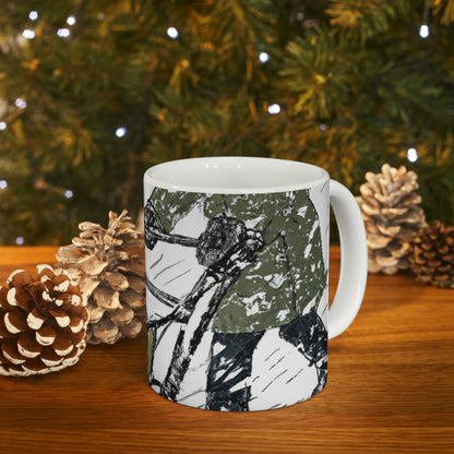 "Struggling Against the Snow" - The Alien Ceramic Mug 11 oz