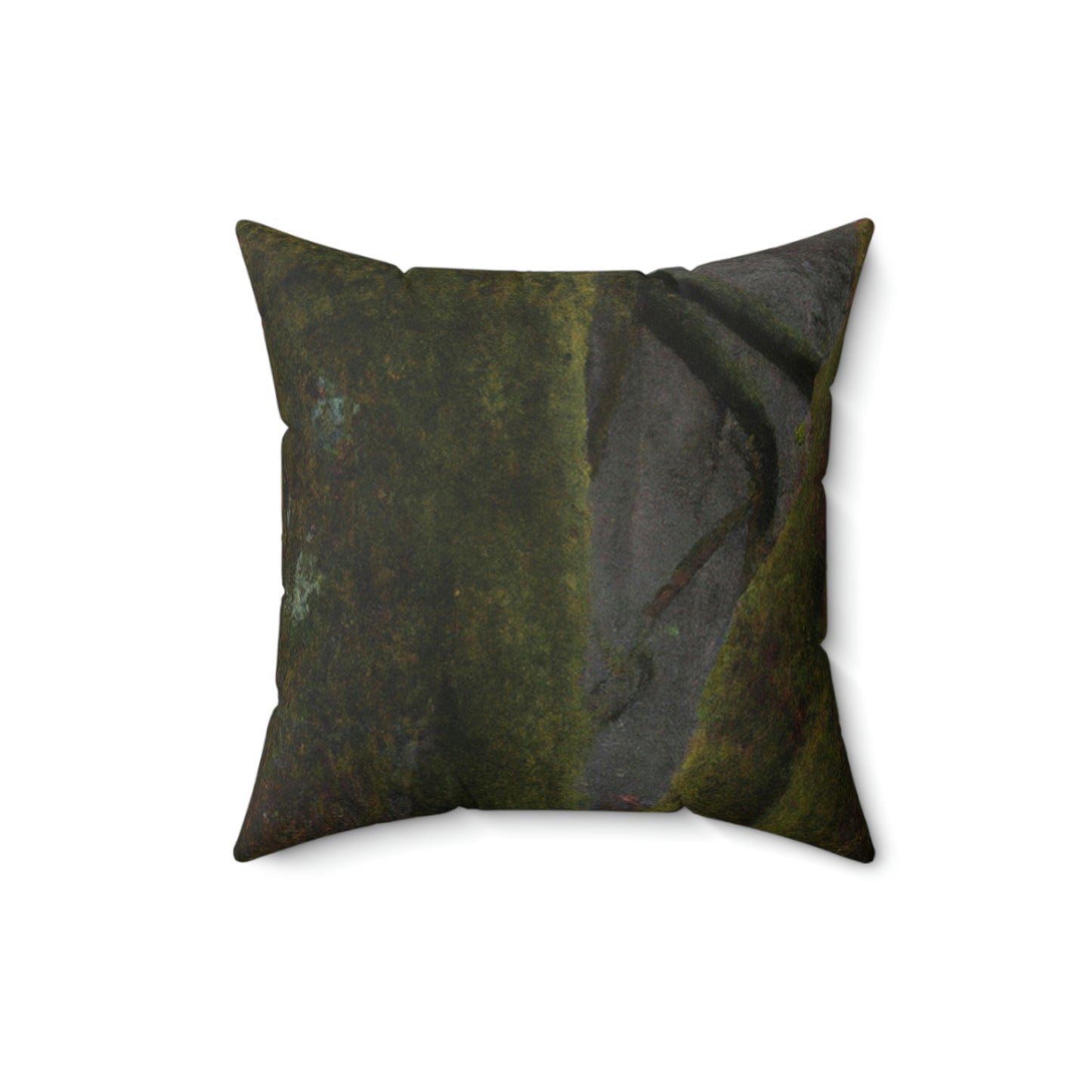 "The Mystical Mossy Oak" - The Alien Square Pillow