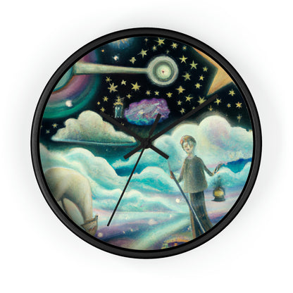 "A Sea of Diamonds in the Night" - The Alien Wall Clock