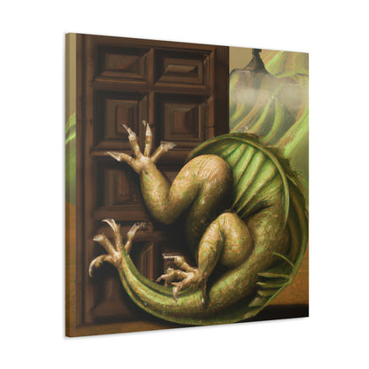 Guardian of the Hidden Door: The Slumbering Dragon - The Alien Canva