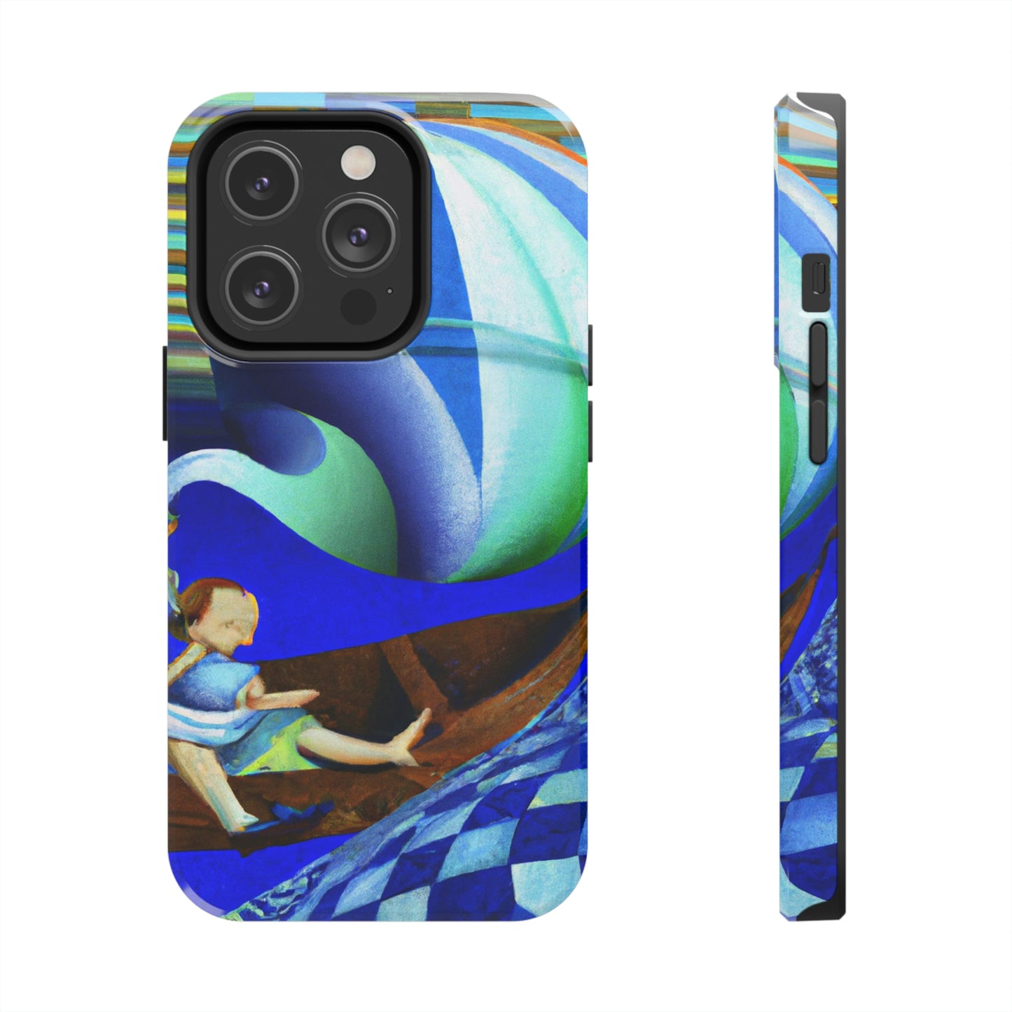 "Drifting: A Father and Son's Voyage Through Life" - The Alien Tough Phone Cases