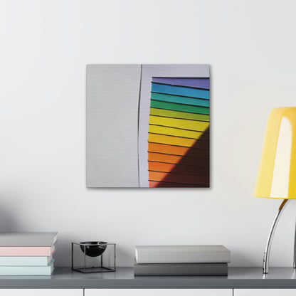 'The Colors of Joy: A Rainbow of Happiness' - Canvas