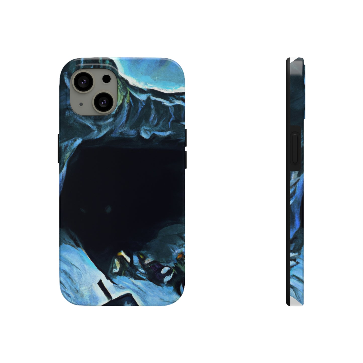 "Flucht aus den eisigen Tiefen" - Die Alien Tough Phone Cases