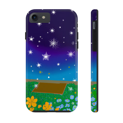 "A Celestial Garden of Color" - The Alien Tough Phone Cases