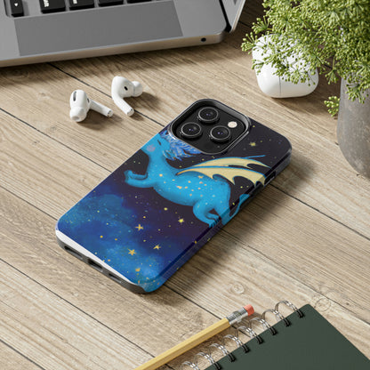 "Drifting Among the Stars: Die Geschichte eines Drachenbabys" - Die Alien Tough Phone Cases