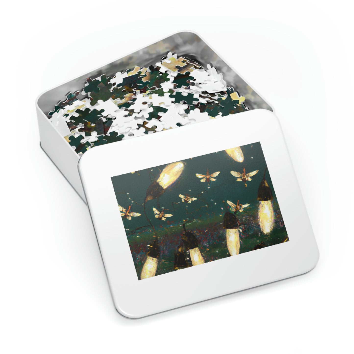 Twinkling Fireflies in the Evening Sky - The Alien Jigsaw Puzzle