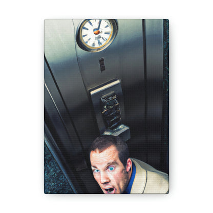 "Tick Tock - Trapped in an Elevator" - The Alien Canva