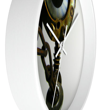 "Eye for an Eye: A Mechanical Vengeance" - The Alien Wall Clock