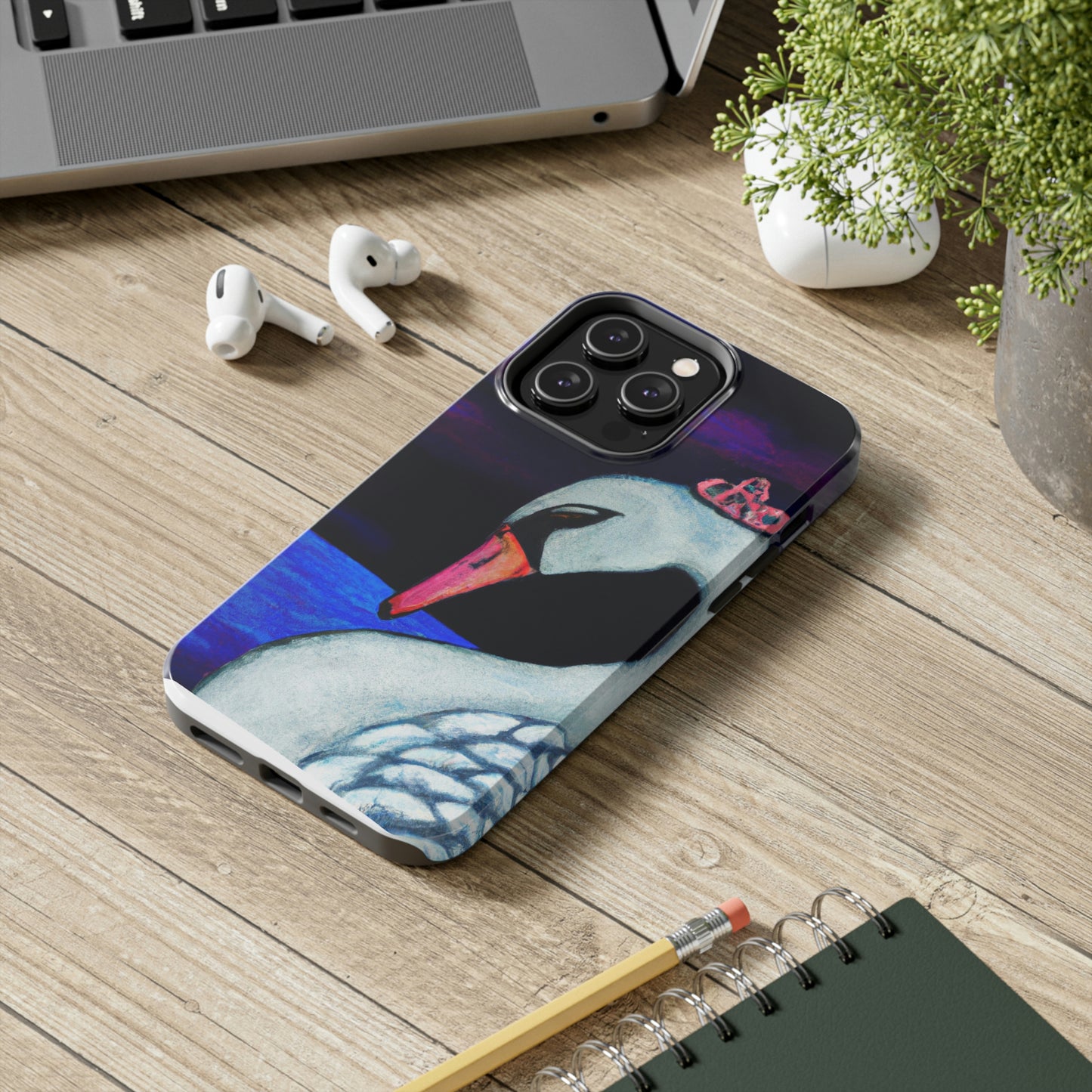 "El lamento de un cisne: los cielos viudos" - Las fundas para teléfonos Alien Tough