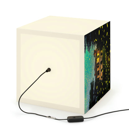 "A Shining Embrace of Fireflies" - The Alien Light Cube Lamp