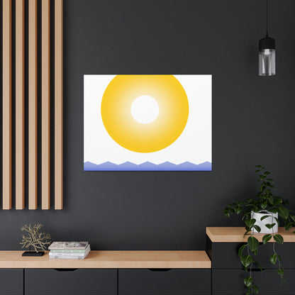 Sunrise Artist - Canvas