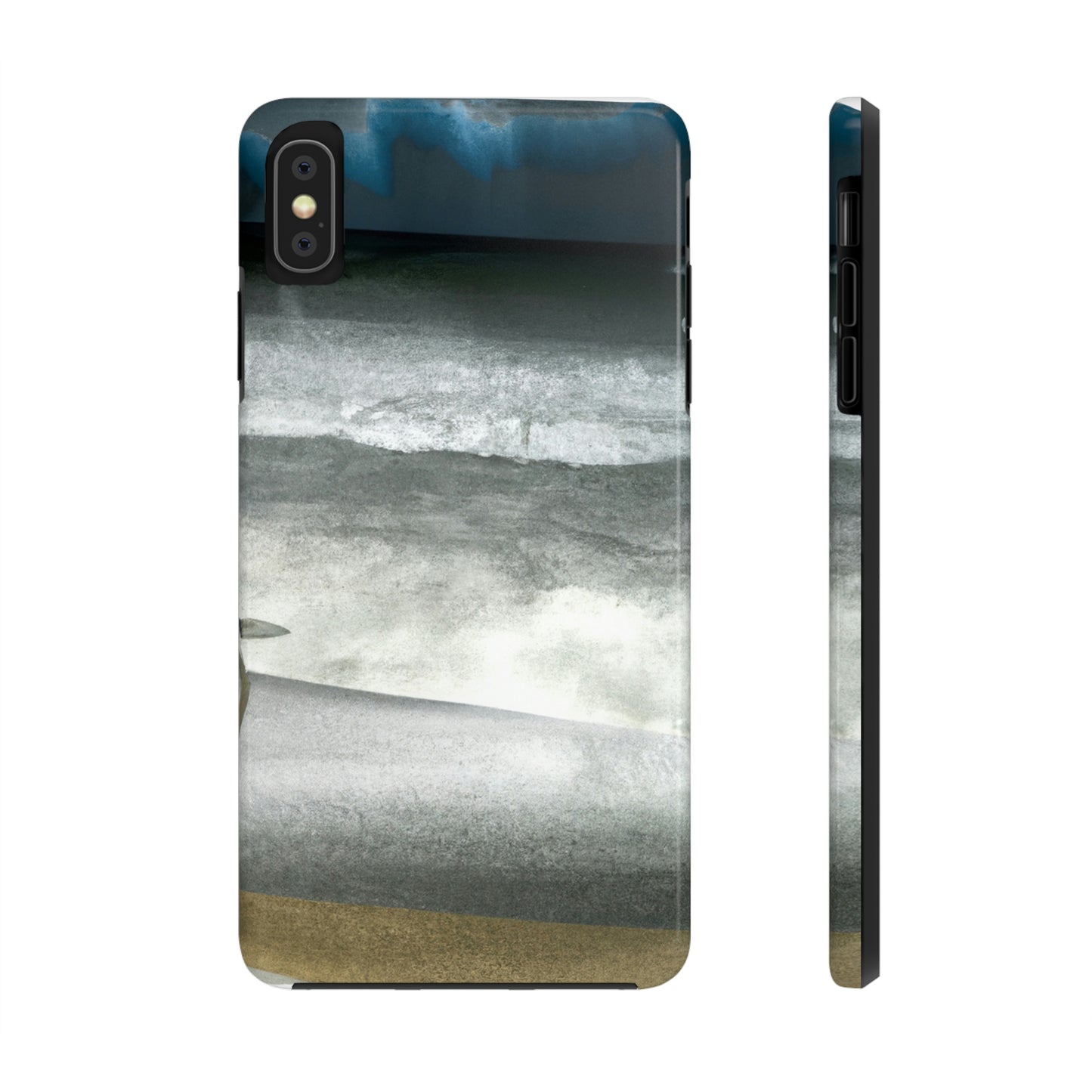 "A Sea of Turmoil: A Heron's Restlessness". - The Alien Tough Phone Cases