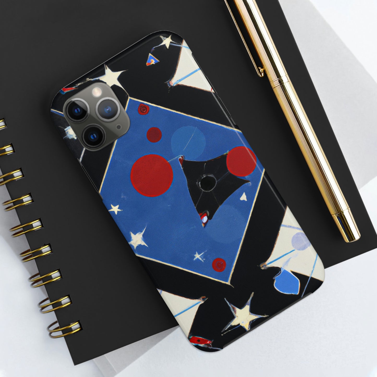 "Kites Illuminating the Starry Sky" - Die Alien Tough Phone Cases