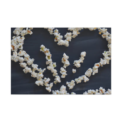 "Popcorn Love!" - The Alien Canva