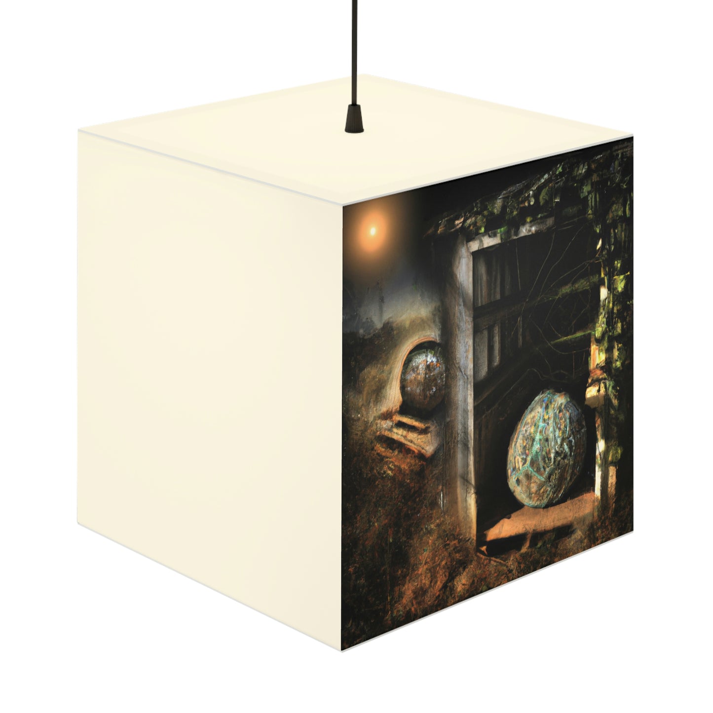 The Doghouse of Mystery. - The Alien Light Cube Lamp