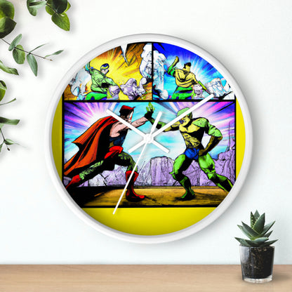 Superhero Showdown! - The Alien Wall Clock