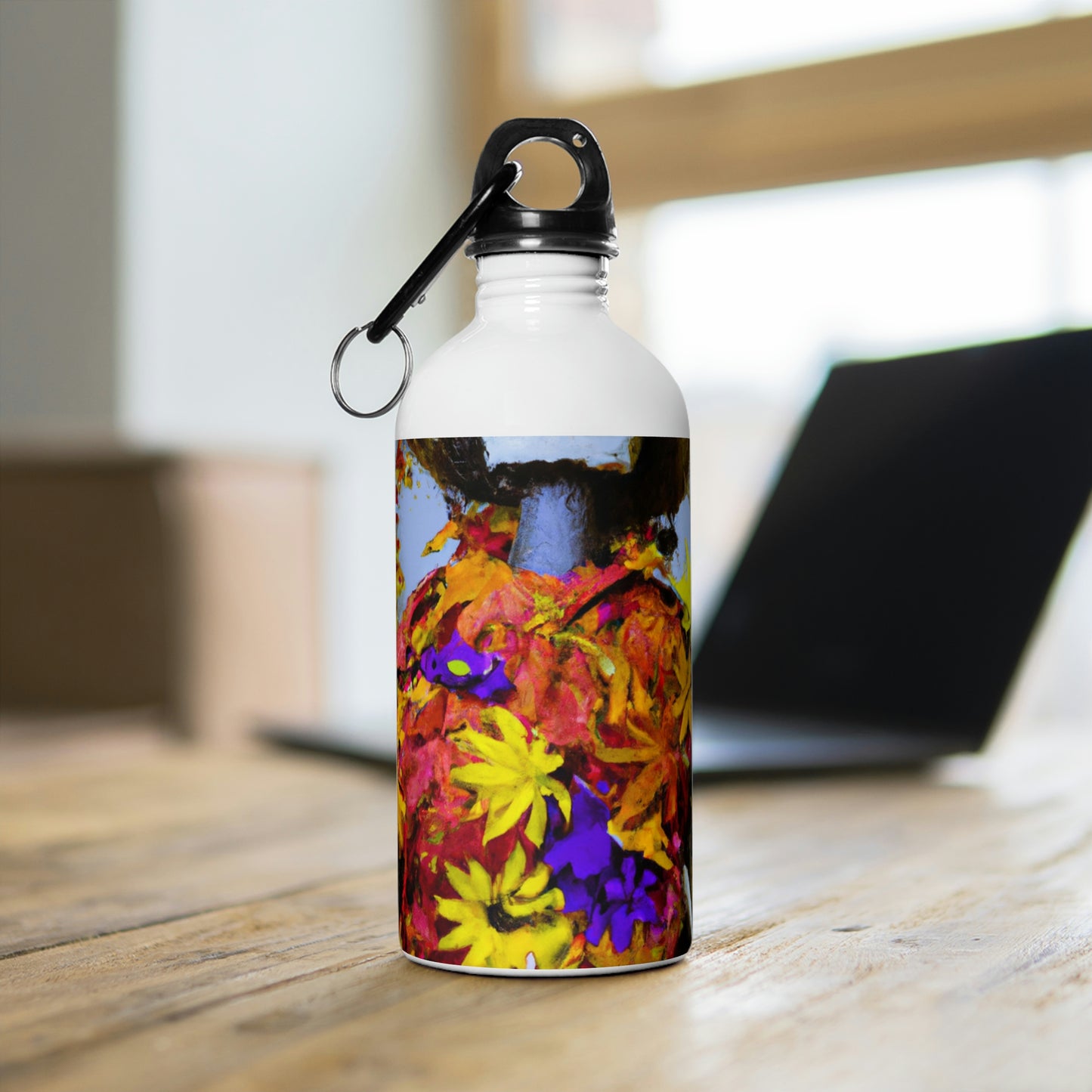 "Autumn Scarecrow Blues" - The Alien Stainless Steel Water Bottle