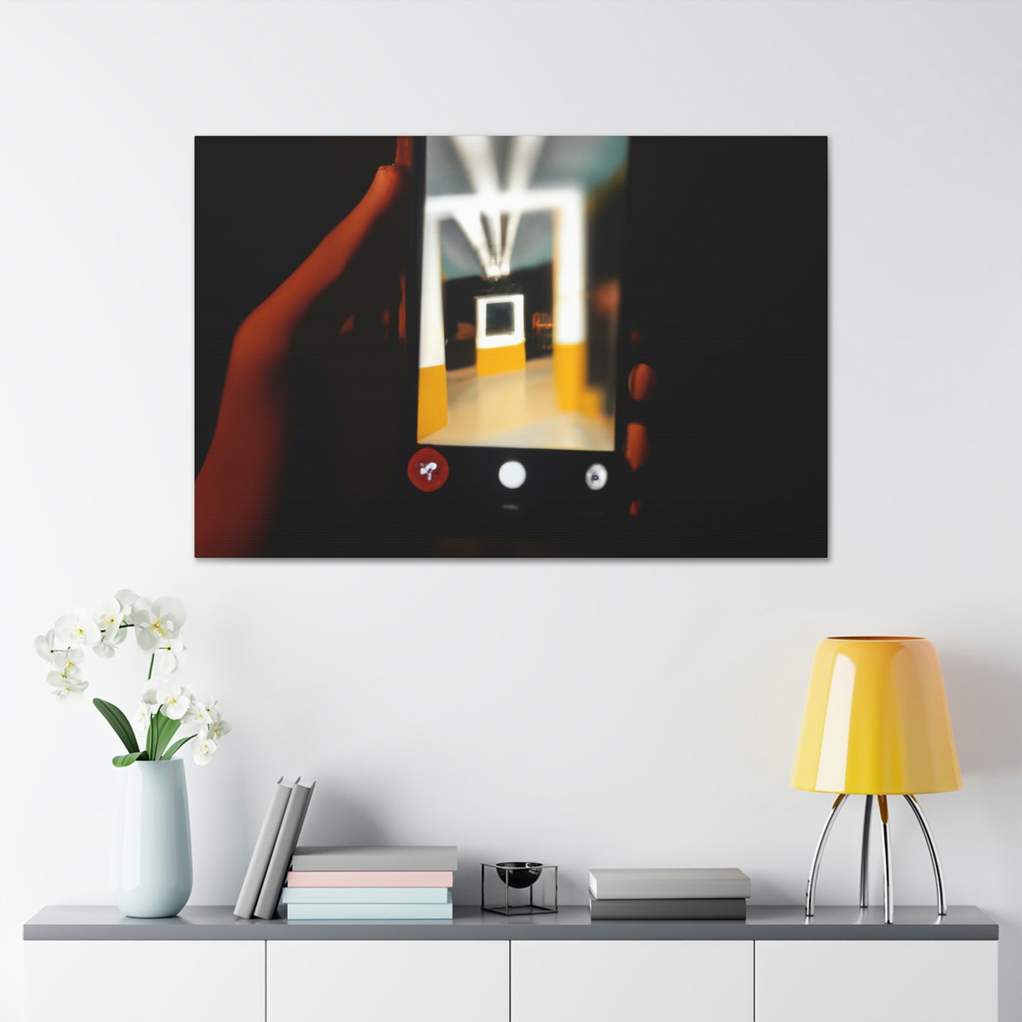 "Camera to Canvas: Painting with Your Smartphone" - Canvas