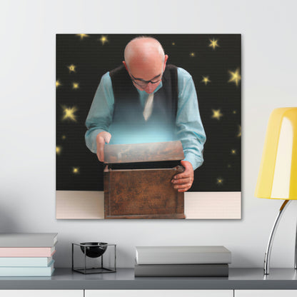 The Magic Box of the Elderly Man - The Alien Canva