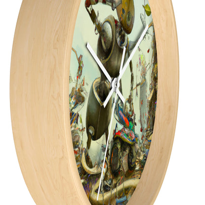 Robot Rejuvenates the Wilds - The Alien Wall Clock