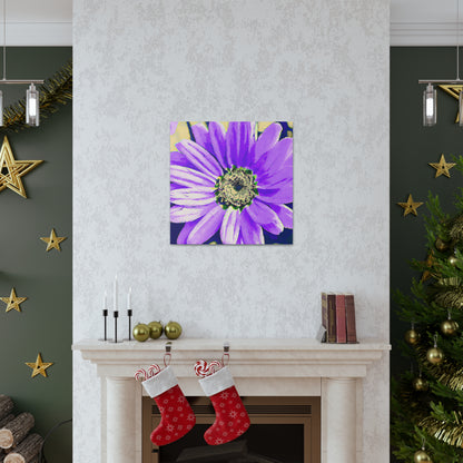 Purple Petals Popping: Create an Eye-Catching Daisy-Rose Fusion - The Alien Canva