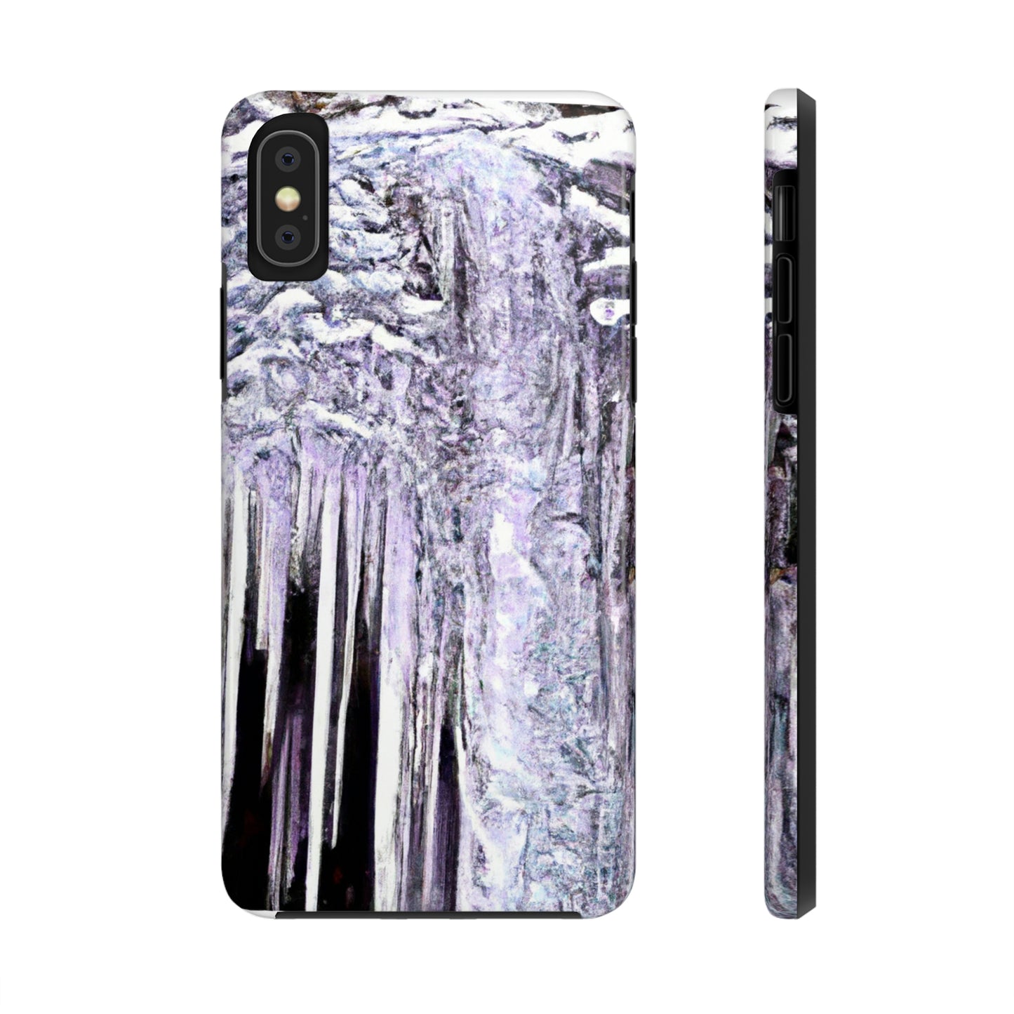 "Frost-Tipped Falls of Glistening Grief" - The Alien Tough Phone Cases