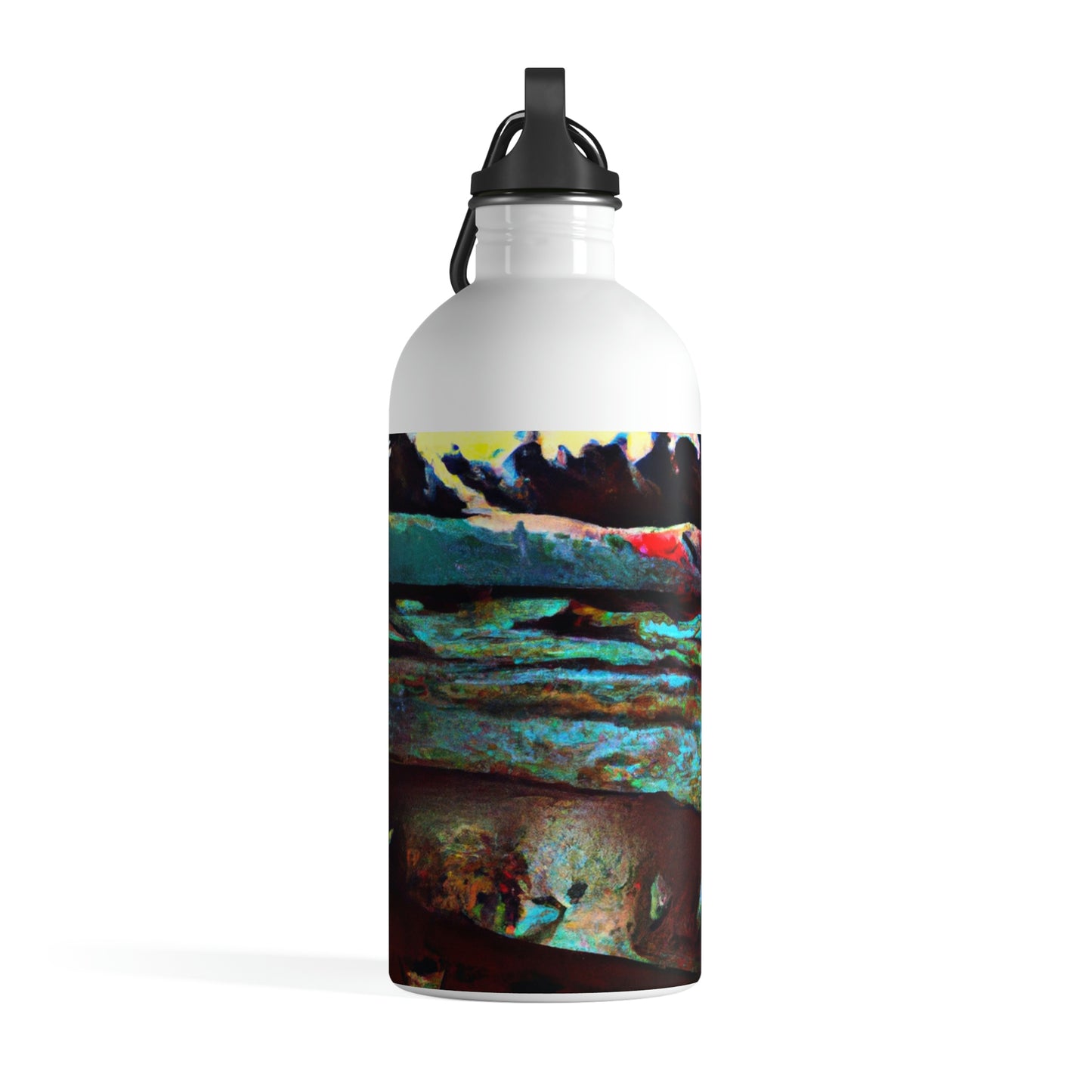 "Dusk at Sea: A Tempestuous Gathering" - The Alien Stainless Steel Water Bottle