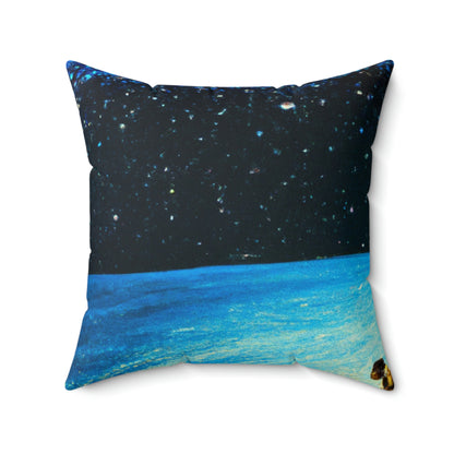 "A Voyage of Starlight". - The Alien Square Pillow