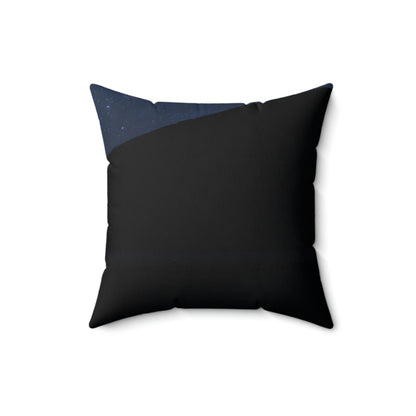 "A Starlit Tranquility" - Das Alien Square Pillow