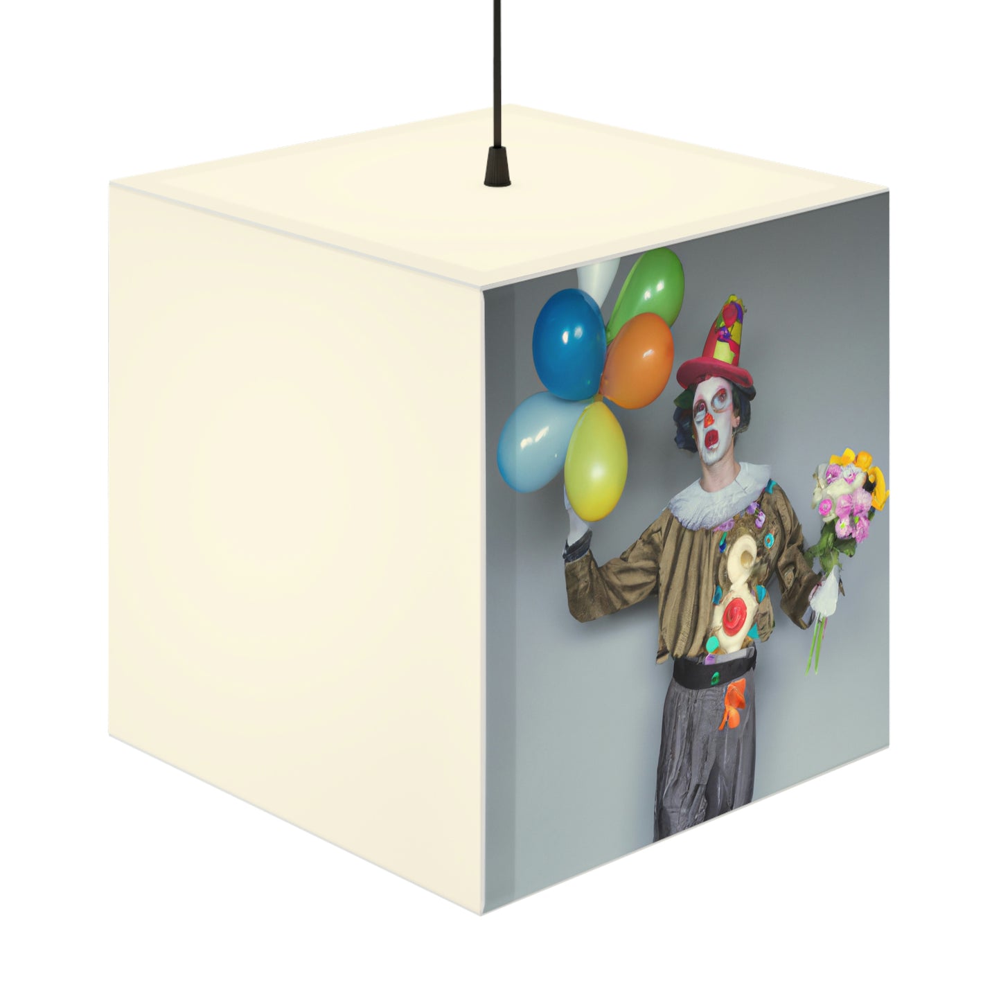 "Clowning Around with Balloons" - The Alien Light Cube Lamp