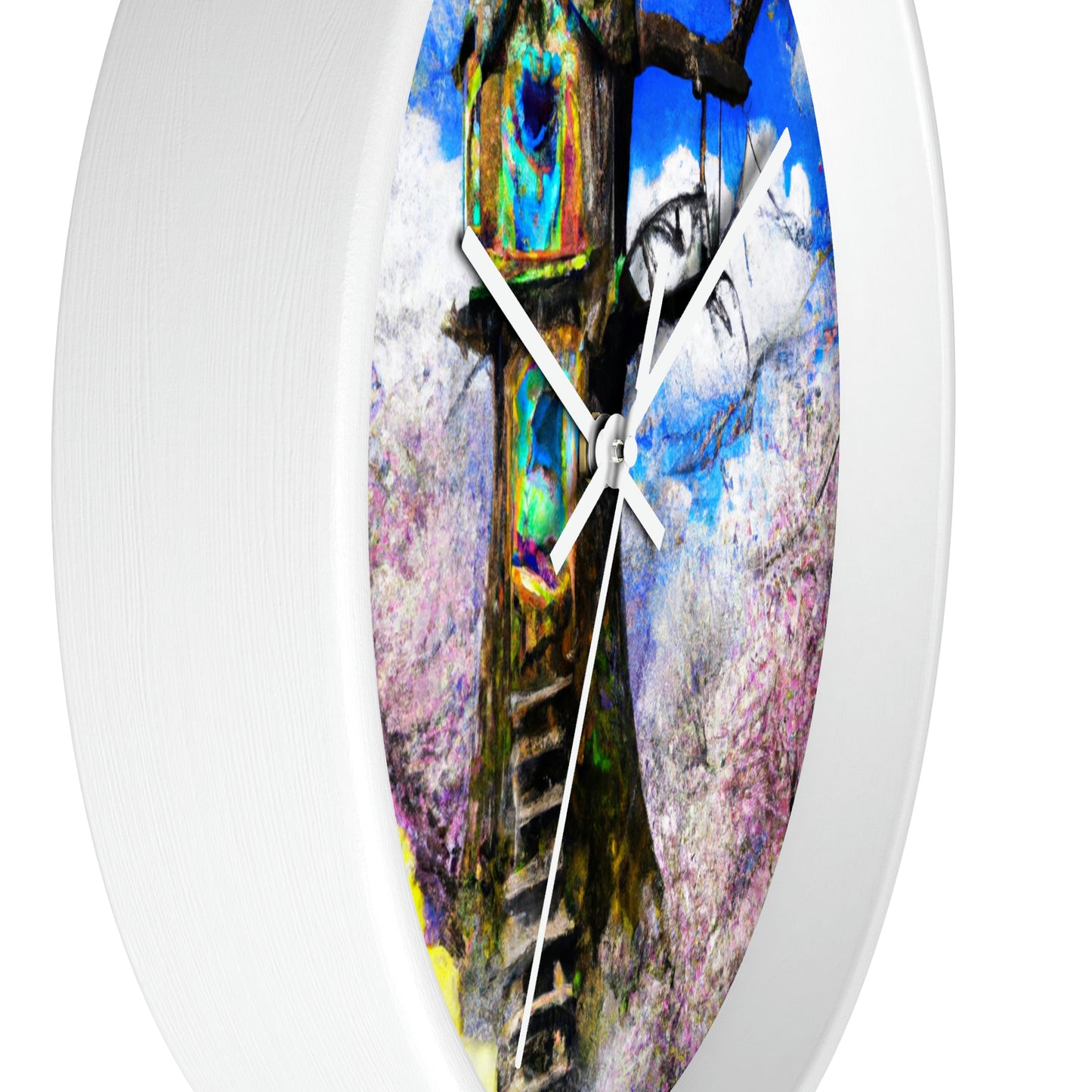 "Forgotten Secrets of the Springtime Forest" - The Alien Wall Clock