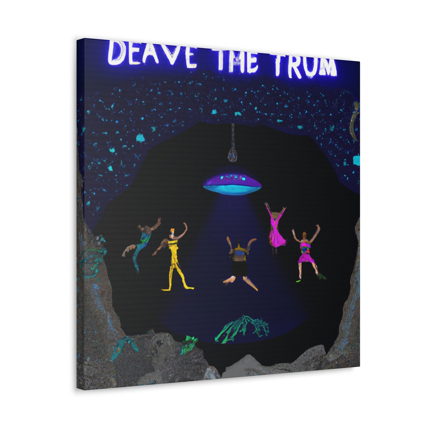 "Una fiesta submarina maravillosa" - The Alien Canva