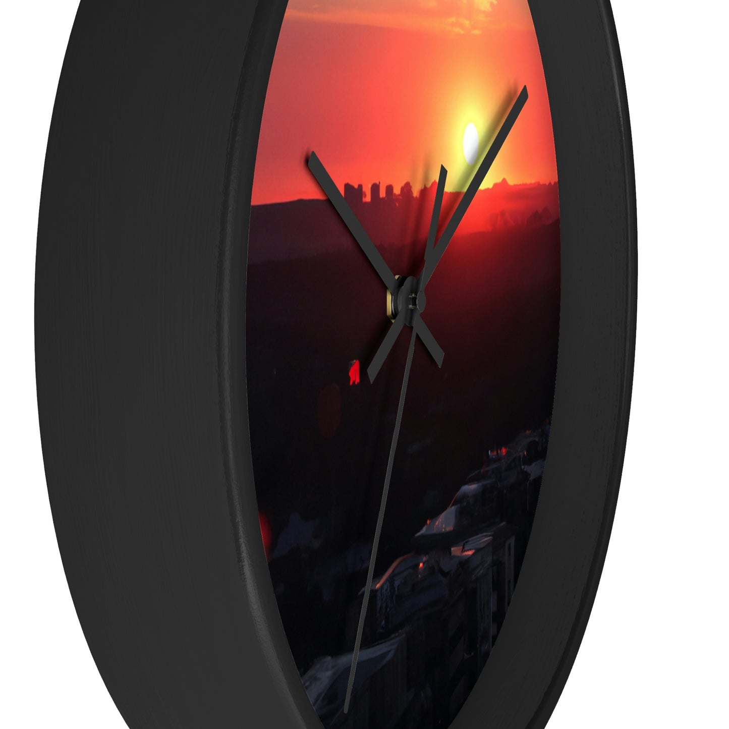 "The Last Light of a Forgotten City" - The Alien Wall Clock