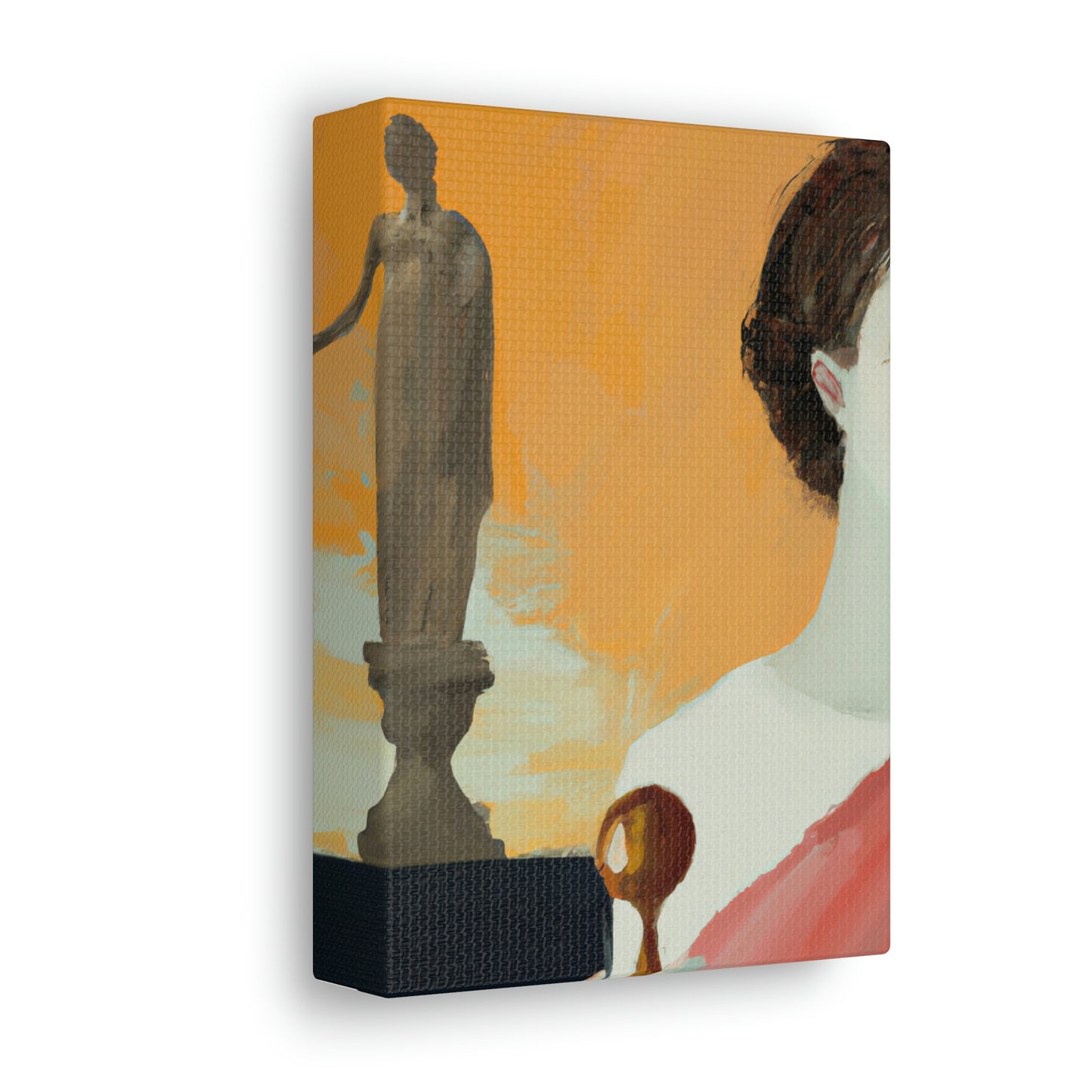 "Classic Meets Contemporary: A Fusion of Greek Art and My Own Style" - Canvas