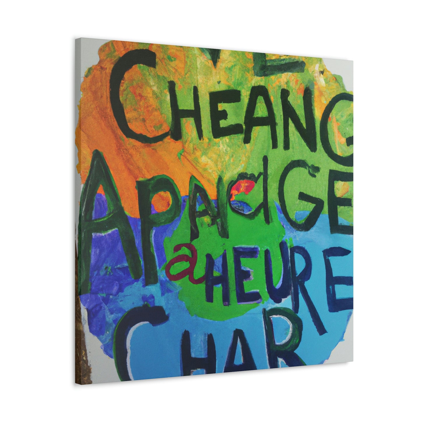 "Embracing Change: A Creative Expression" - Canvas