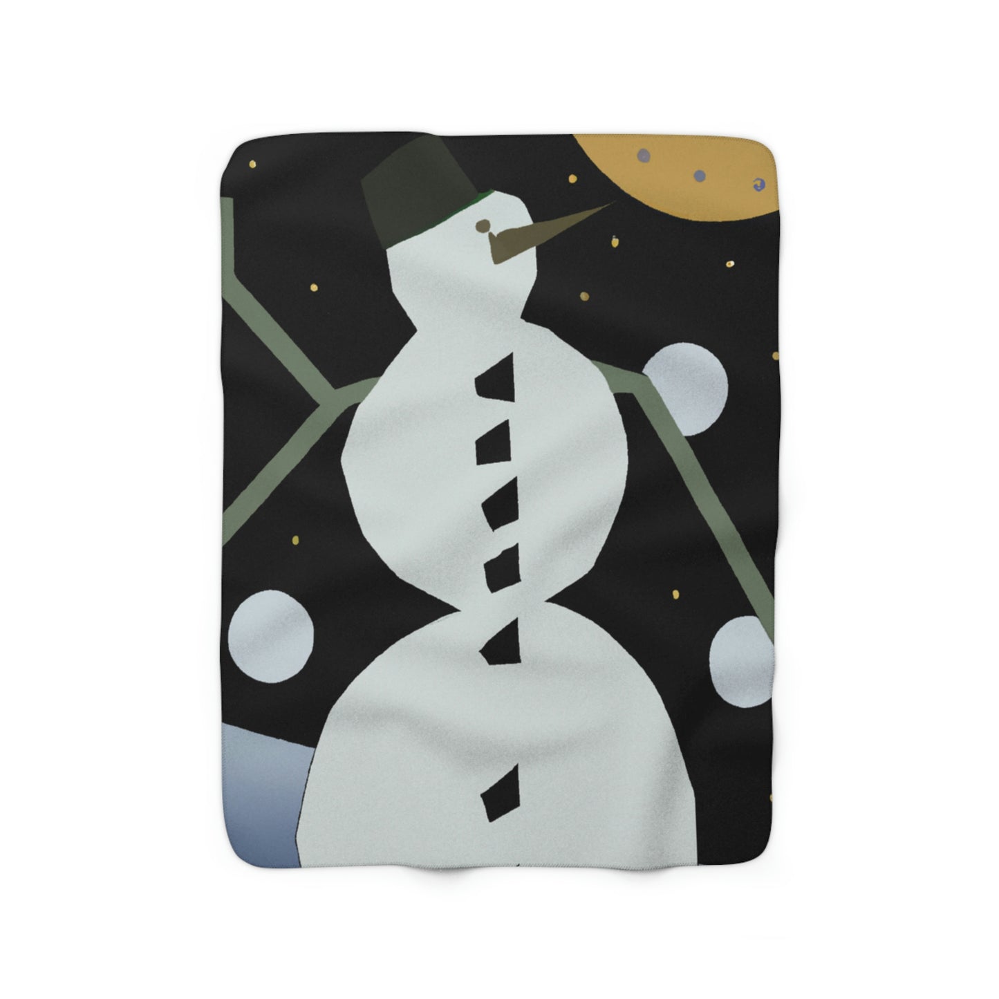 "A Winter Night's Wish" - The Alien Sherpa Fleece Blanket